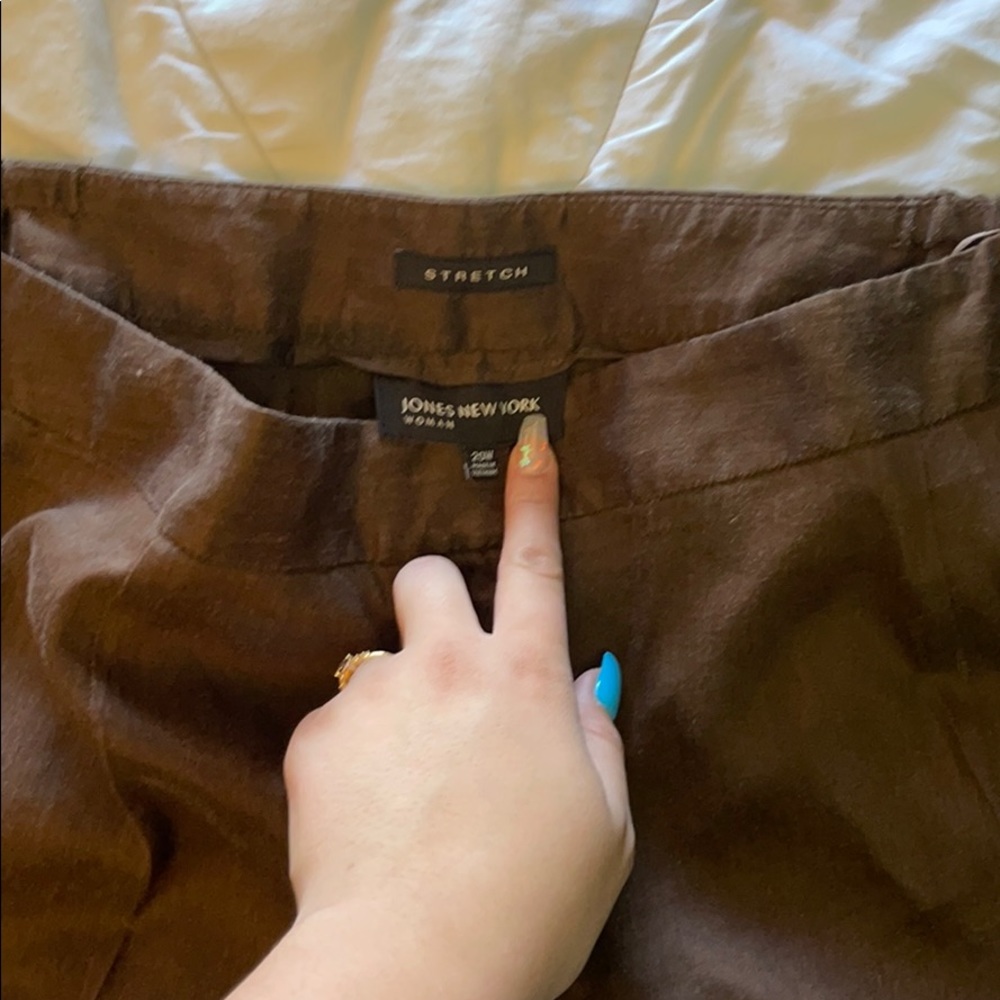 Brown Jones New York Stretch Pants